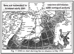 Sea ice used to extend much further in early 20C