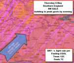 SW gale Thurs 9 May