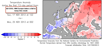 whole of NW Europe cold trip