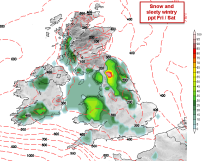 some could be wintry, but low risk for Reigate