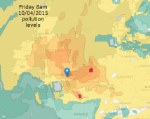 air pollution maps